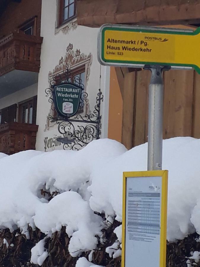 Pension Wiederkehr Altenmarkt im Pongau Exterior foto
